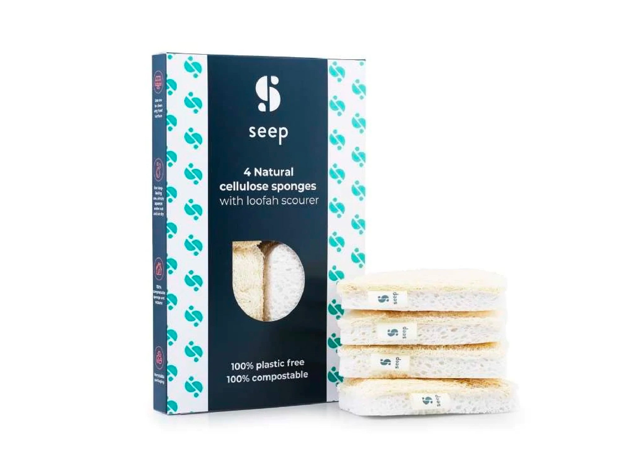 Seed eco sponge with scourer indybest