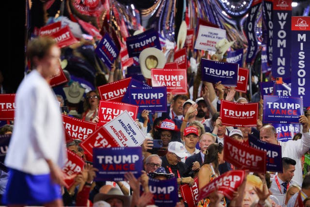 <p>Kari Lake at the RNC in July</p>
