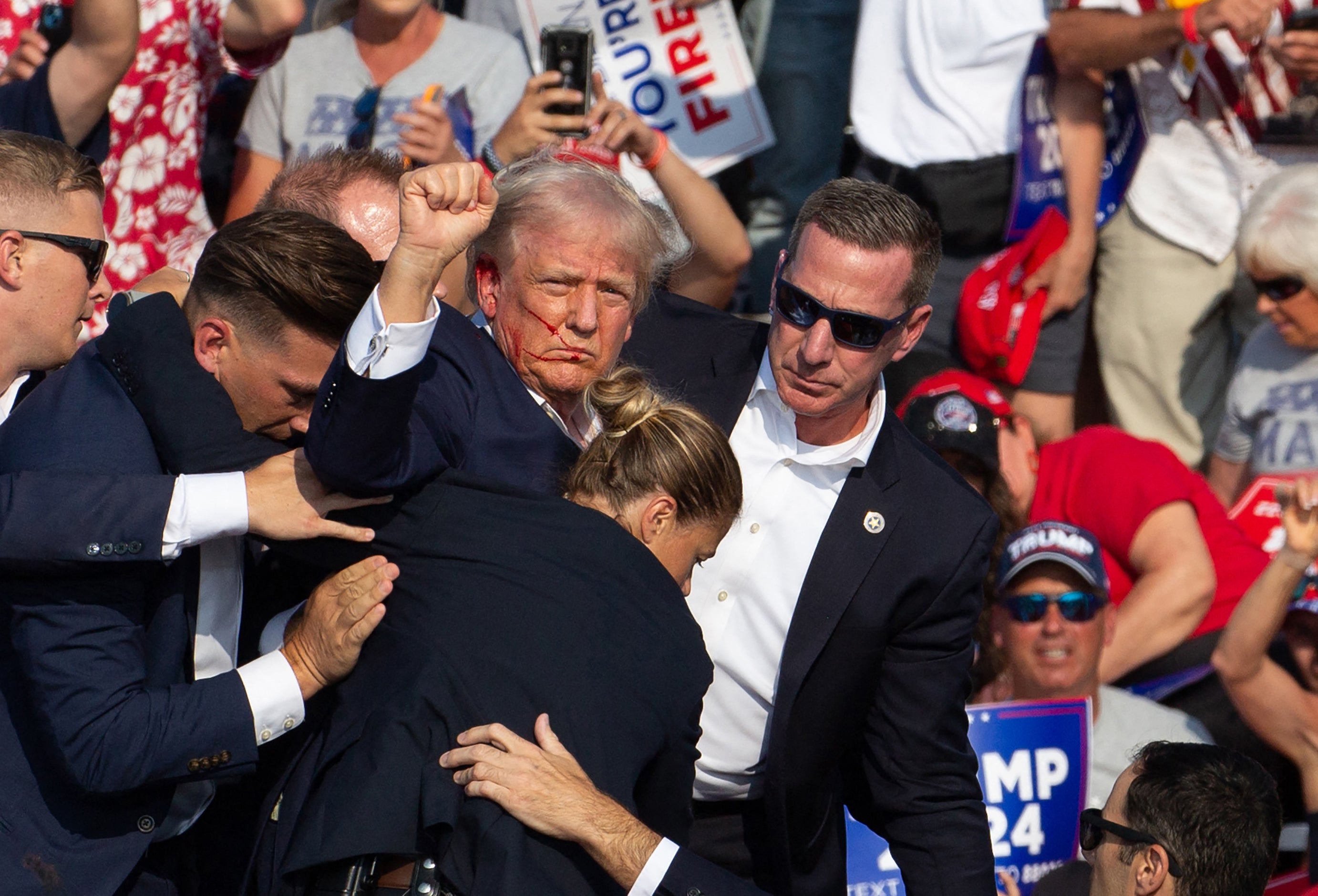 ‘Trump loved it. He was having a great time,’ the book’s authors write. He was flown to Bedminster, New Jersey, where his wife Melania was waiting for him