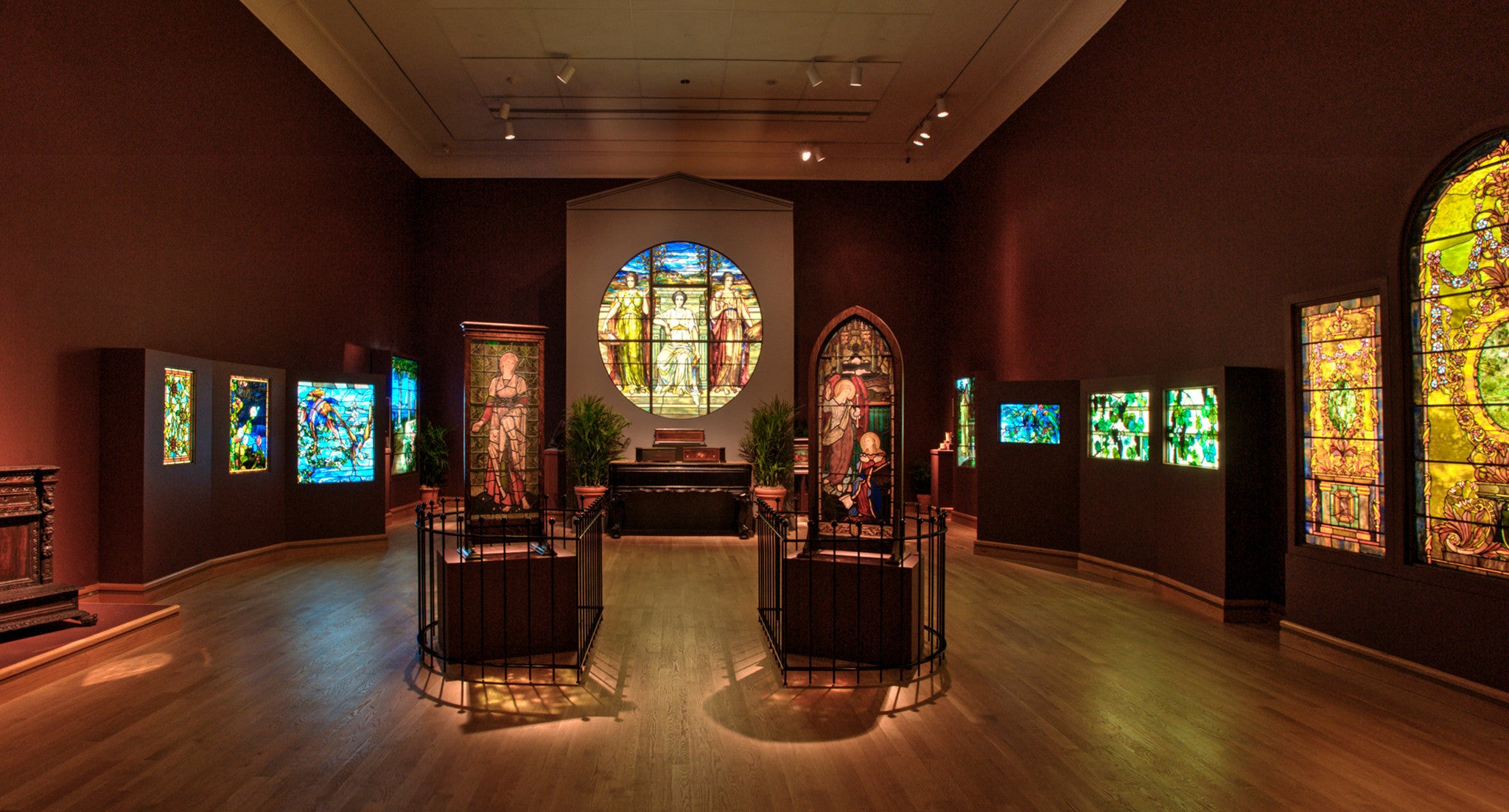 The Morse Museum of American Art in Winter Park houses treasures including paintings, stained glass and jewellery