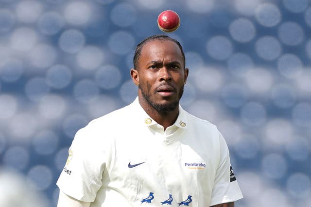 <p>Jofra Archer could play his first Test for England since 2021</p>